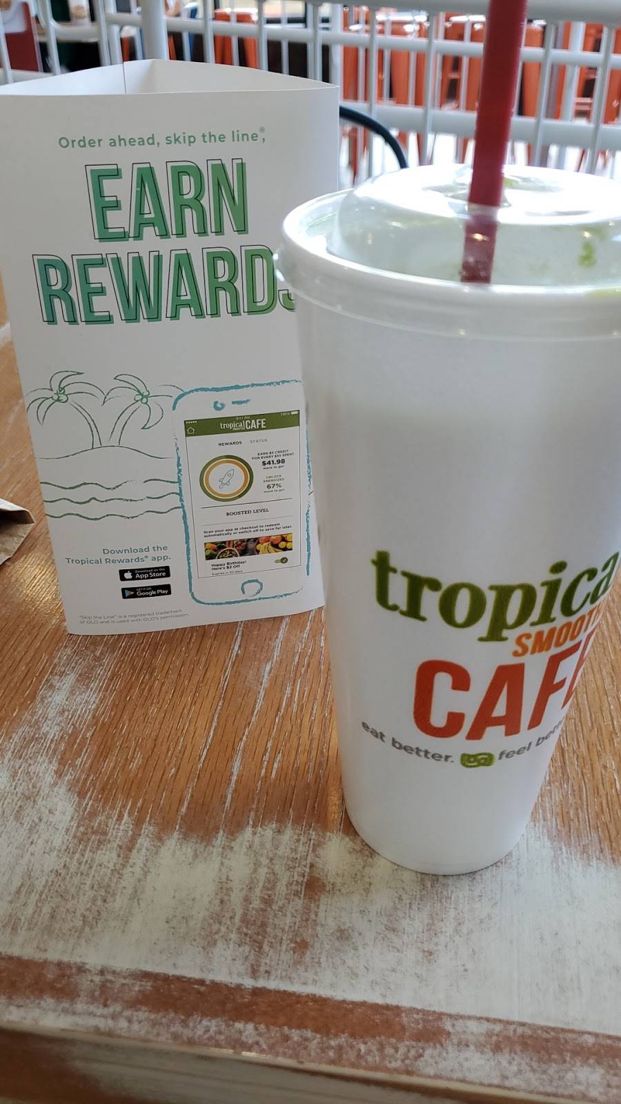 Tropical Smoothie Cafe | restaurant | 2012 Cumberland Ave, Knoxville, TN 37916, USA | 8653129470 OR +1 865-312-9470