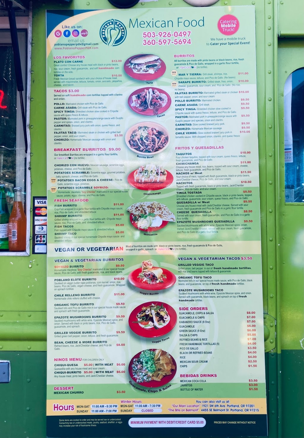 Poblano Pepper PDX | restaurant | 6035 NE Halsey St, Portland, OR 97213, USA | 3605975694 OR +1 360-597-5694
