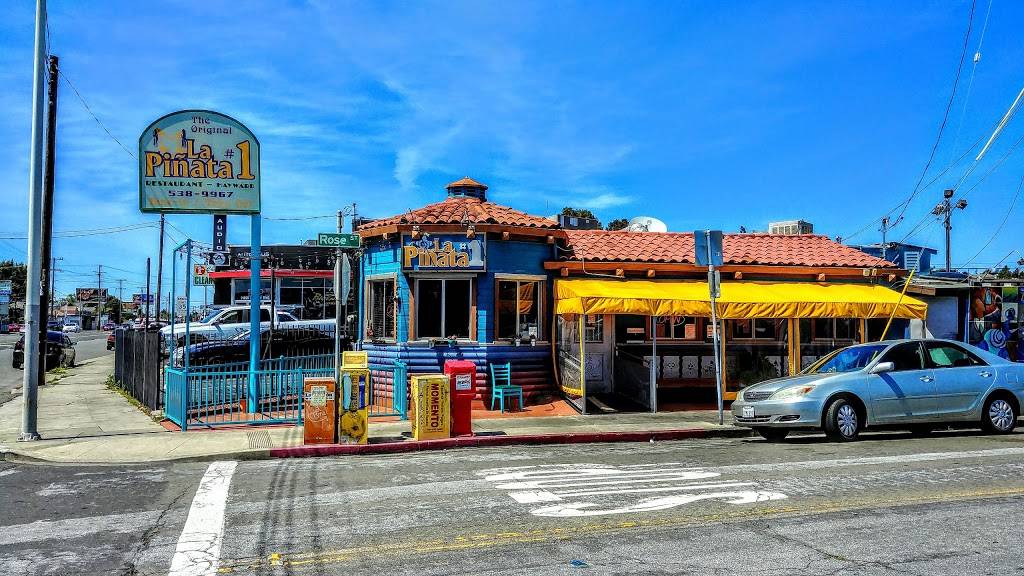 La Pinata | restaurant | 904 Rose St, Hayward, CA 94541, USA | 5105389967 OR +1 510-538-9967