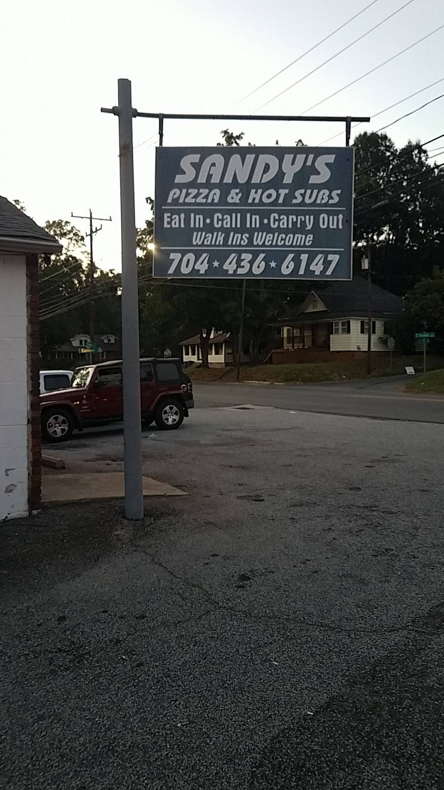 Sandys Pizza & Hot Subs | restaurant | 8930 E Franklin St # E, Mt Pleasant, NC 28124, USA | 7044366147 OR +1 704-436-6147