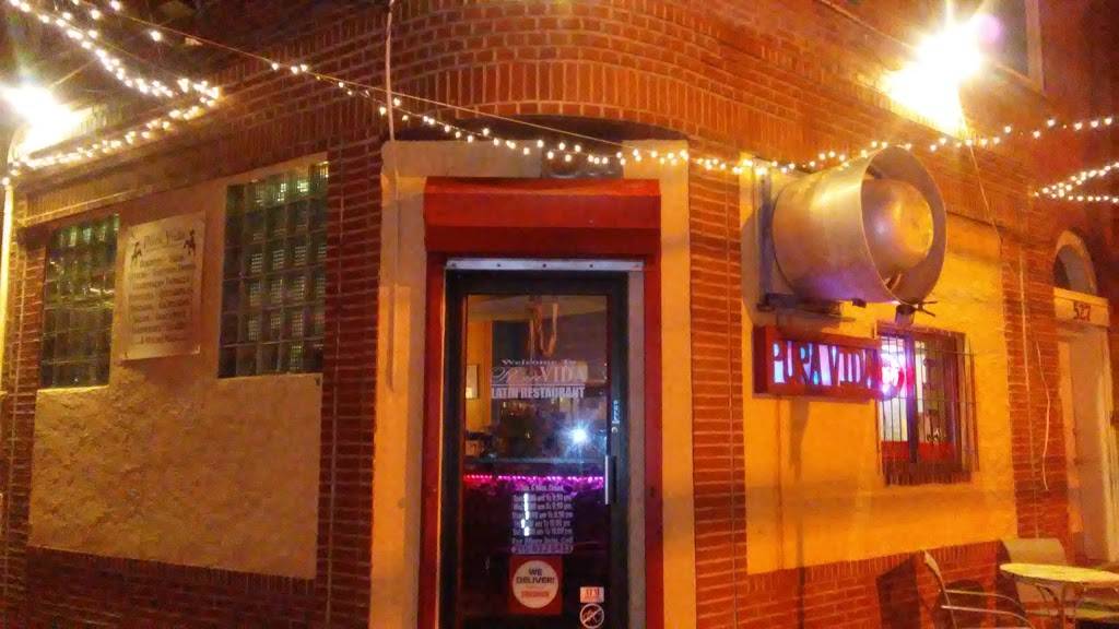 Pura Vida | restaurant | 527 Fairmount Ave, Philadelphia, PA 19123, USA | 2159226433 OR +1 215-922-6433
