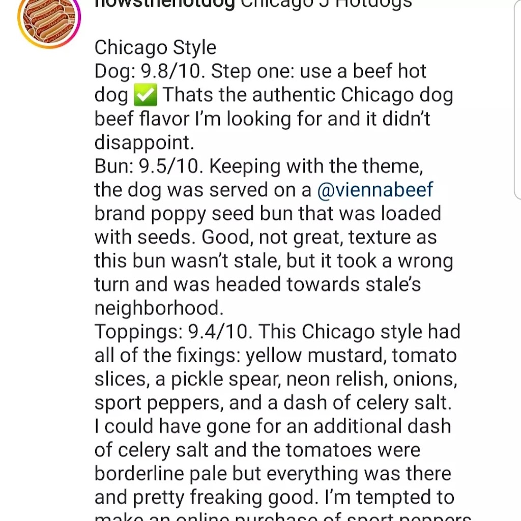 Chicago J Hotdogs | meal takeaway | 2912 N Main St, Fuquay-Varina, NC 27526, USA | 9193489405 OR +1 919-348-9405