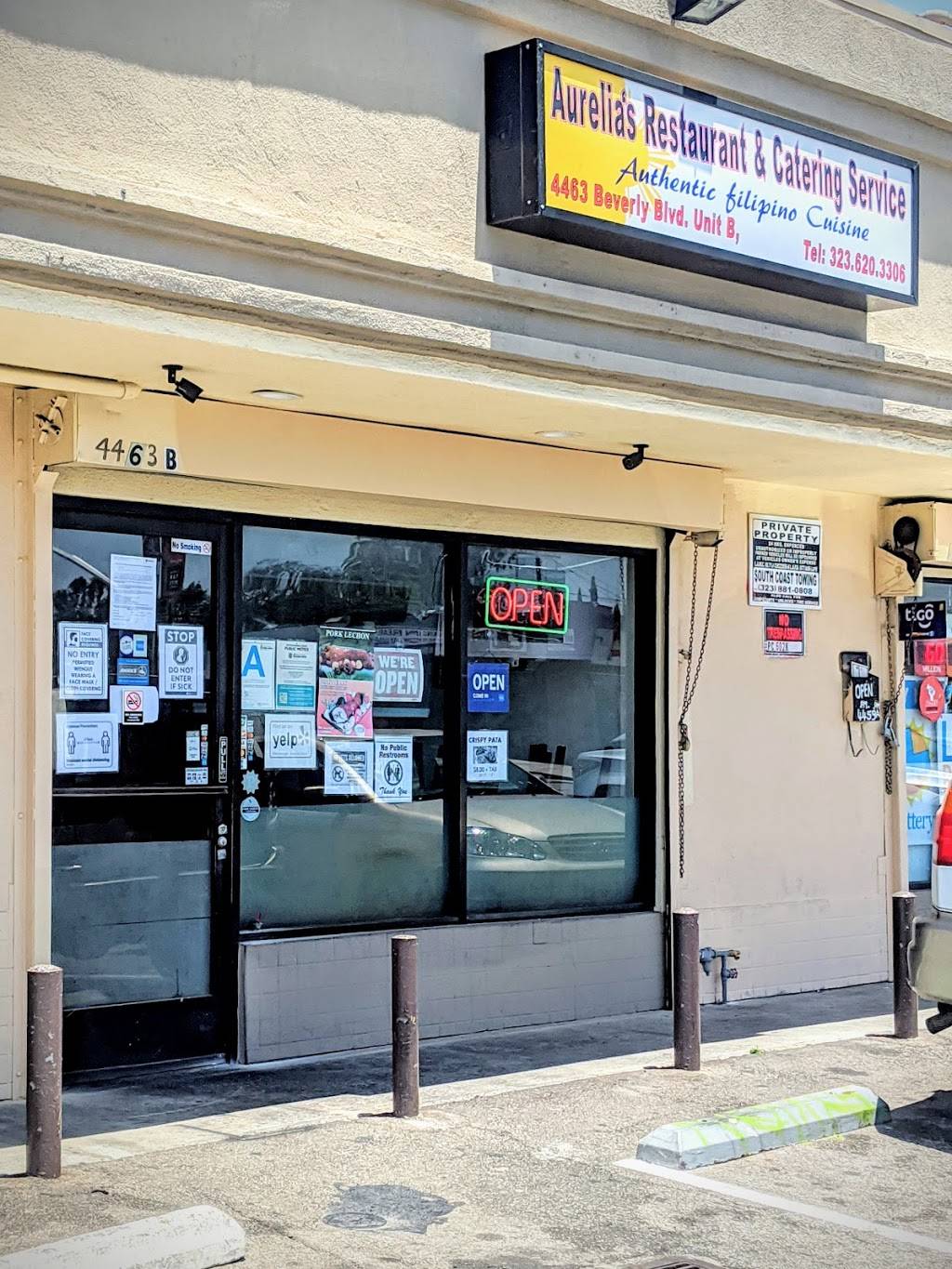 Aurelias Restaurant & Catering Services | restaurant | 4463 Beverly Blvd Suite B, Los Angeles, CA 90004, USA | 3236203306 OR +1 323-620-3306