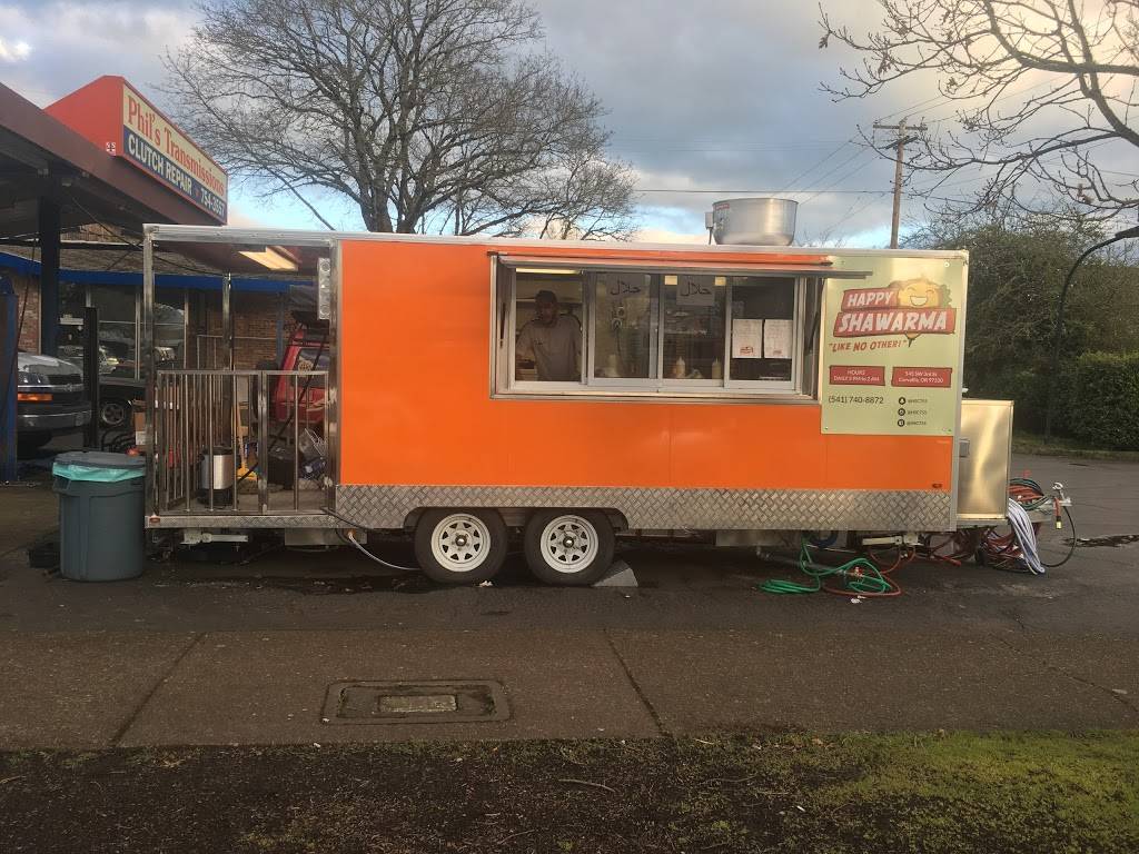 Happy Shawarma | restaurant | 525 SW 4th St, Corvallis, OR 97333, USA | 5418292283 OR +1 541-829-2283