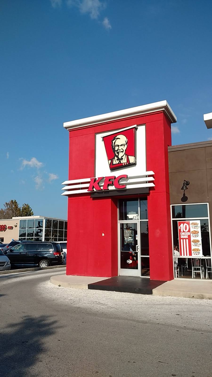 KFC | restaurant | 4312 US-19, New Port Richey, FL 34652, USA | 7278171843 OR +1 727-817-1843