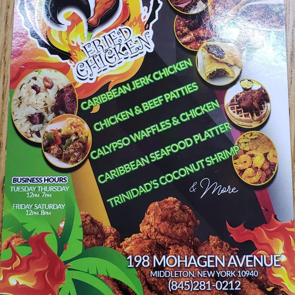 Caribbean Fried Chicken | restaurant | 198 Monhagen Ave, Middletown, NY 10940, USA | 8452810212 OR +1 845-281-0212