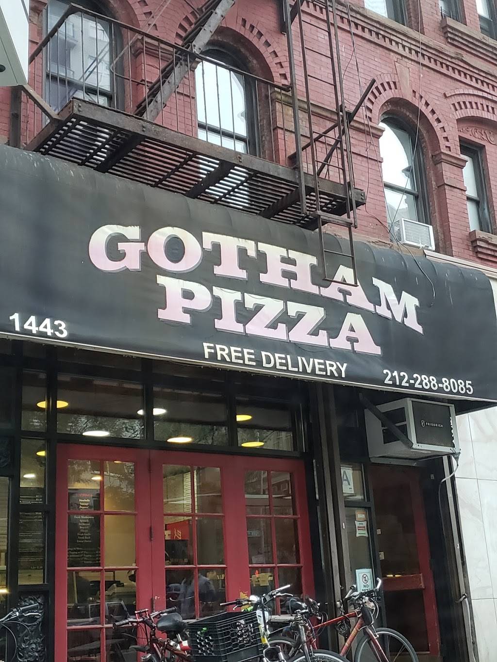 Gotham Pizza | restaurant | 1443 York Ave, New York, NY 10075, USA | 2122888085 OR +1 212-288-8085
