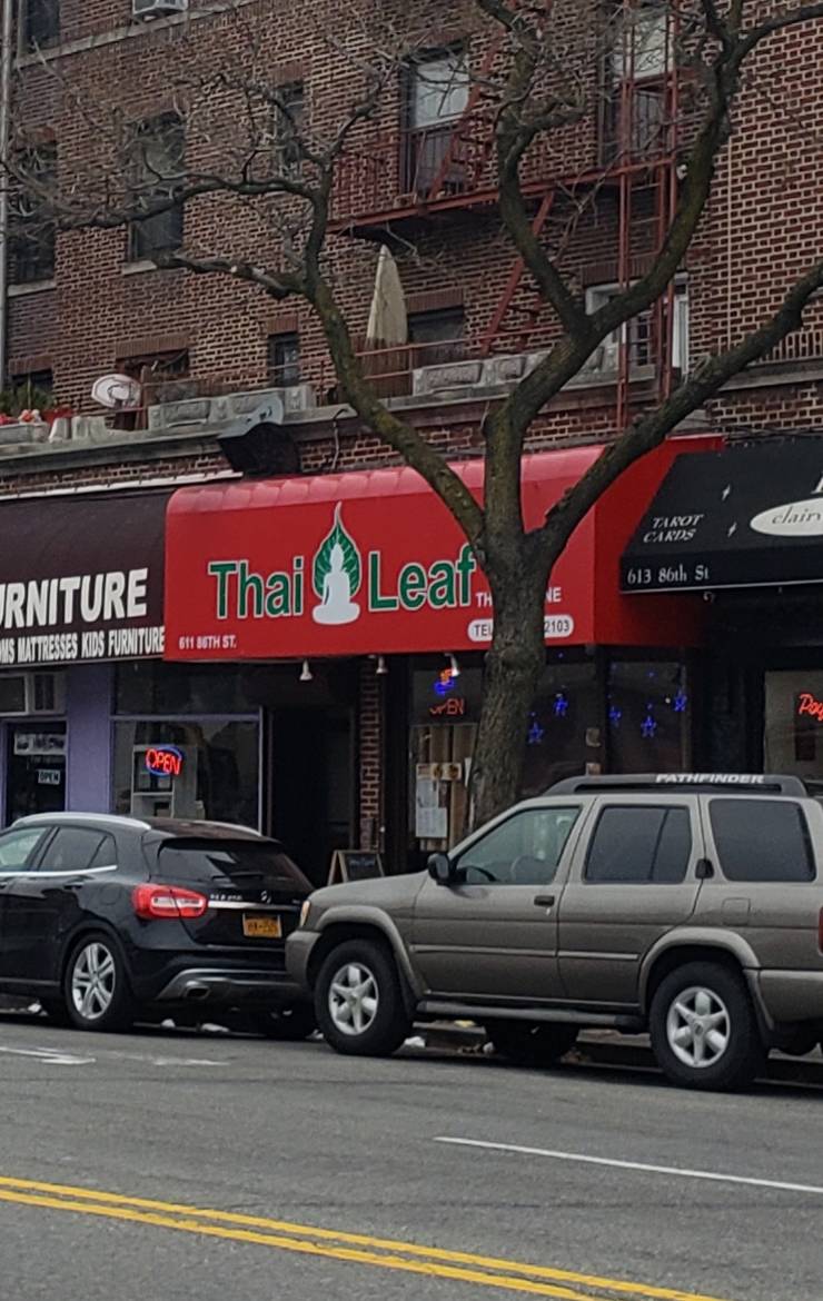 Thai Leaf | restaurant | 611 86th St, Brooklyn, NY 11209, USA | 7188332103 OR +1 718-833-2103