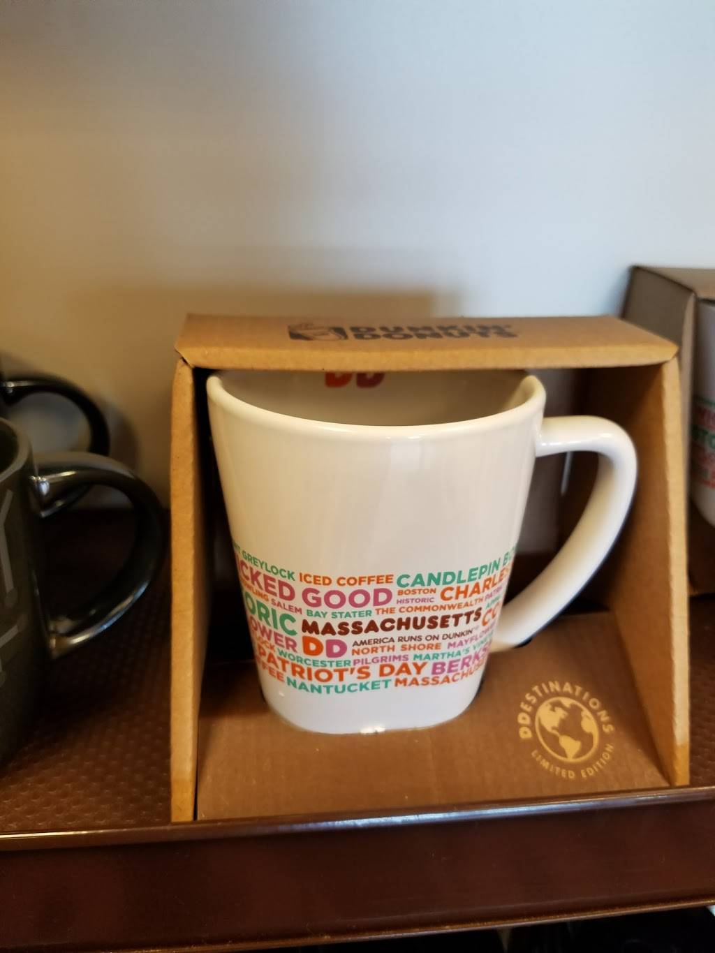 Dunkin | bakery | 77 W State St, Granby, MA 01033, USA | 4134673636 OR +1 413-467-3636