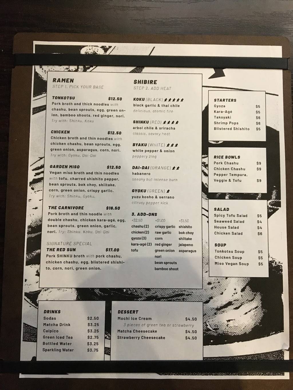 Ramen Shibire | restaurant | 3889 Spring Mountain Rd, Las Vegas, NV 89102, USA | 7252041252 OR +1 725-204-1252