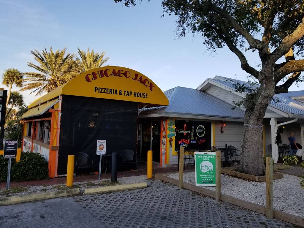 Chicago Jaqx Pizzeria & Taphouse | restaurant | 1511 Gulf Blvd, Indian Rocks Beach, FL 33785, USA | 7273033946 OR +1 727-303-3946