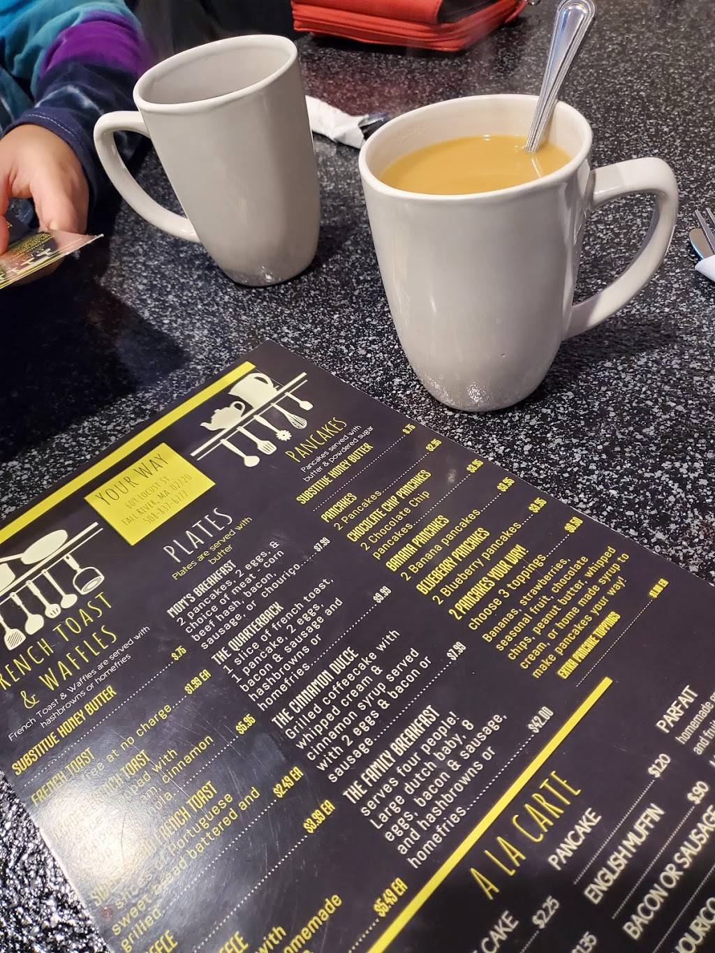 Your Way Restaurant | restaurant | 609 Locust St, Fall River, MA 02720, USA | 5088376777 OR +1 508-837-6777