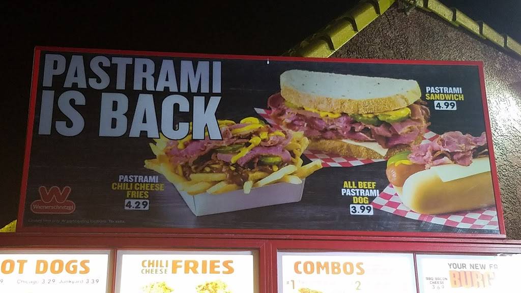 Wienerschnitzel | restaurant | 4470 E Charleston Blvd, Las Vegas, NV 89104, USA | 7025310219 OR +1 702-531-0219