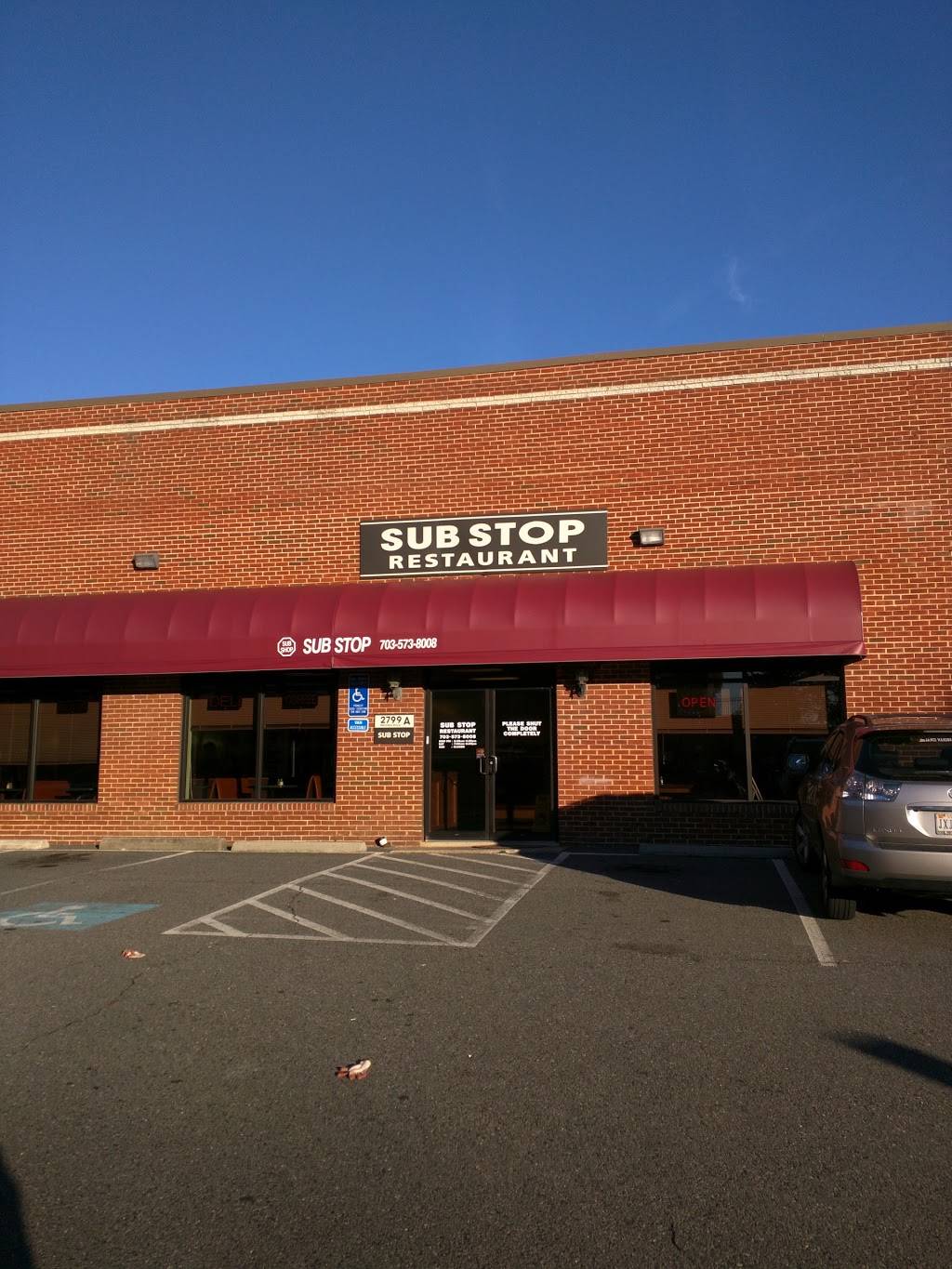 Sub Stop | meal takeaway | 2799 Merrilee Dr # A, Fairfax, VA 22031, USA | 7035738008 OR +1 703-573-8008