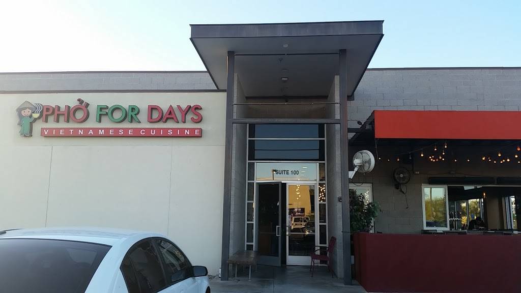 Pho for Days | restaurant | 15703 N 83rd Ave #100, Peoria, AZ 85382, USA | 6233029125 OR +1 623-302-9125