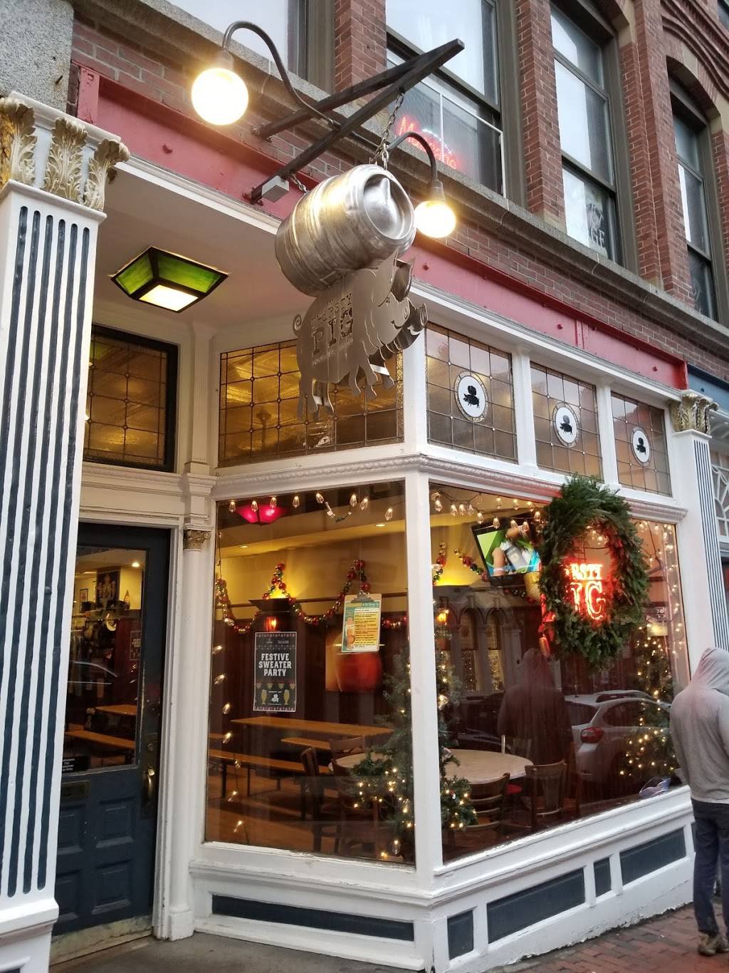 The Thirsty Pig | restaurant | 37 Exchange St, Portland, ME 04101, USA | 2077732469 OR +1 207-773-2469