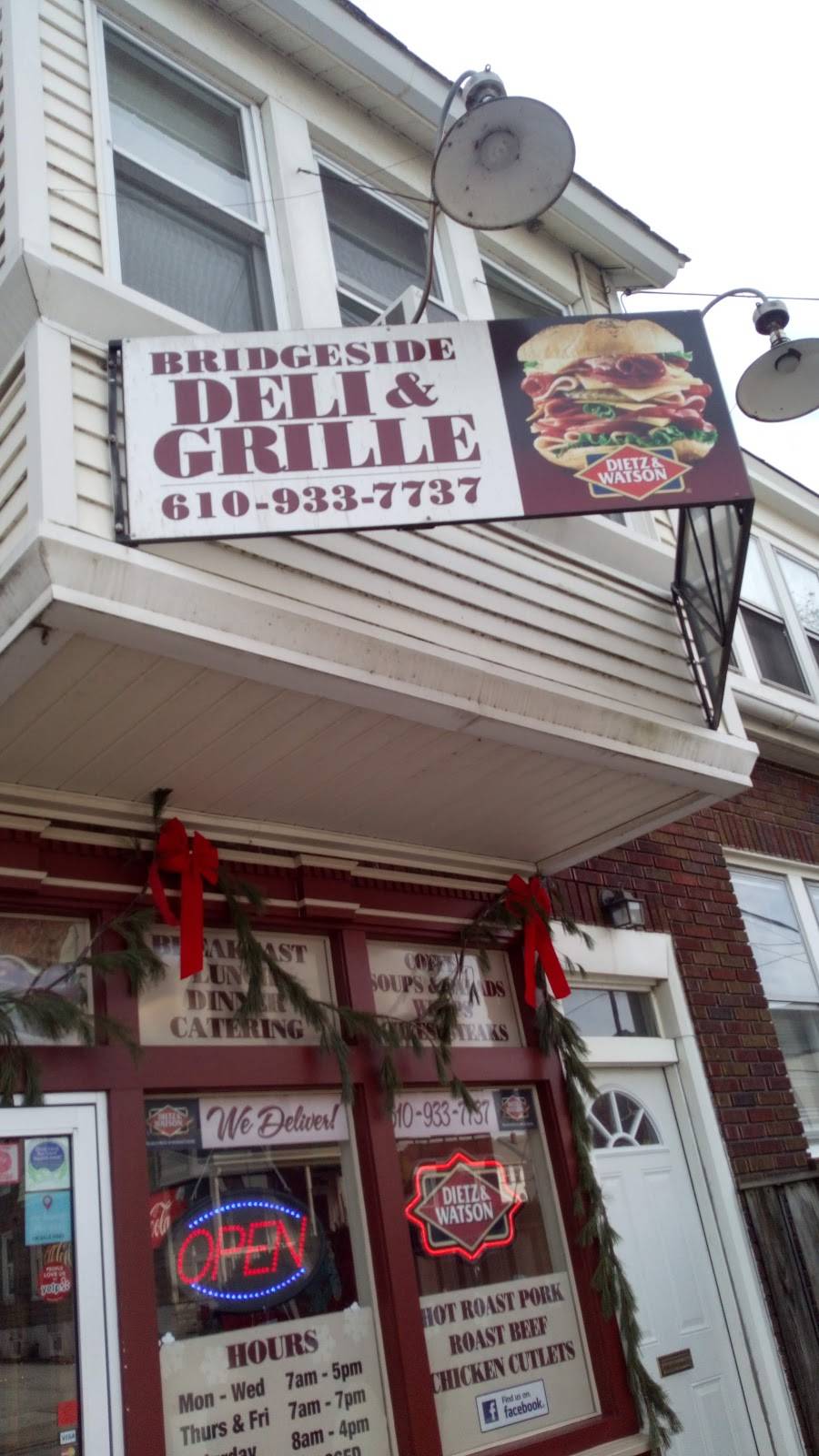 Bridgeside Deli & Grille | meal takeaway | 402 W High St, Phoenixville, PA 19460, USA | 6109337737 OR +1 610-933-7737
