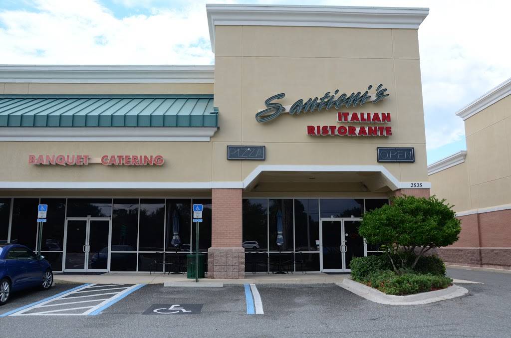 Santionis Italian Restaurant | restaurant | 3535 US-17, Fleming Island, FL 32003, USA | 9042641331 OR +1 904-264-1331