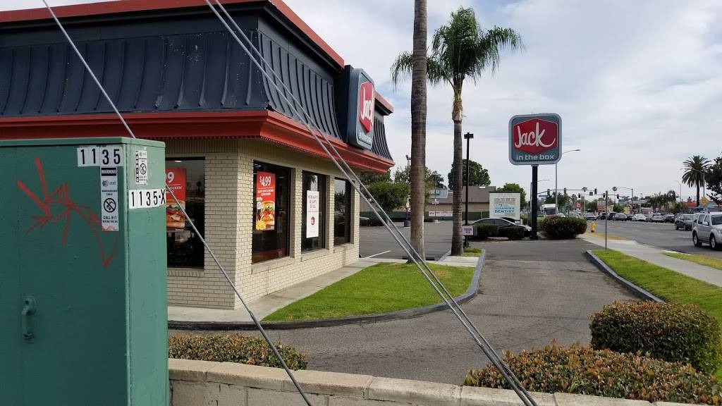 Jack in the Box | restaurant | 1155 N Euclid St, Anaheim, CA 92801, USA | 7147723740 OR +1 714-772-3740