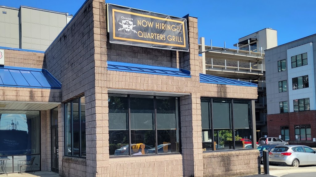 Quarters Bar and Grill | restaurant | 1011 S Charles Blvd STE F, Greenville, NC 27858, USA | 2523291361 OR +1 252-329-1361