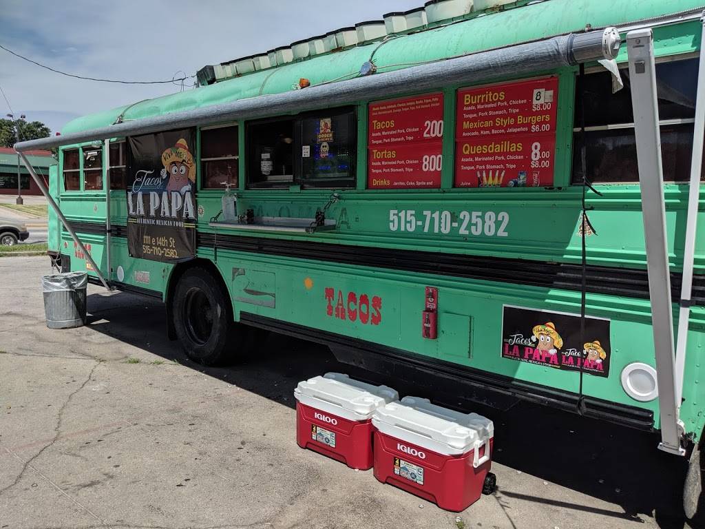 Taco La Papa | restaurant | 1111 E 14th St, Des Moines, IA 50316, USA | 5157102582 OR +1 515-710-2582