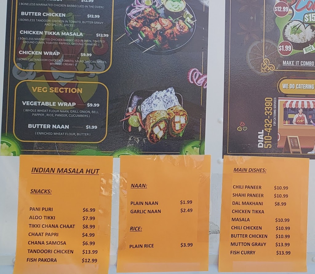 Indian Masala Hut | restaurant | 3456 Mowry Ave, Fremont, CA 94538, USA | 5104323390 OR +1 510-432-3390