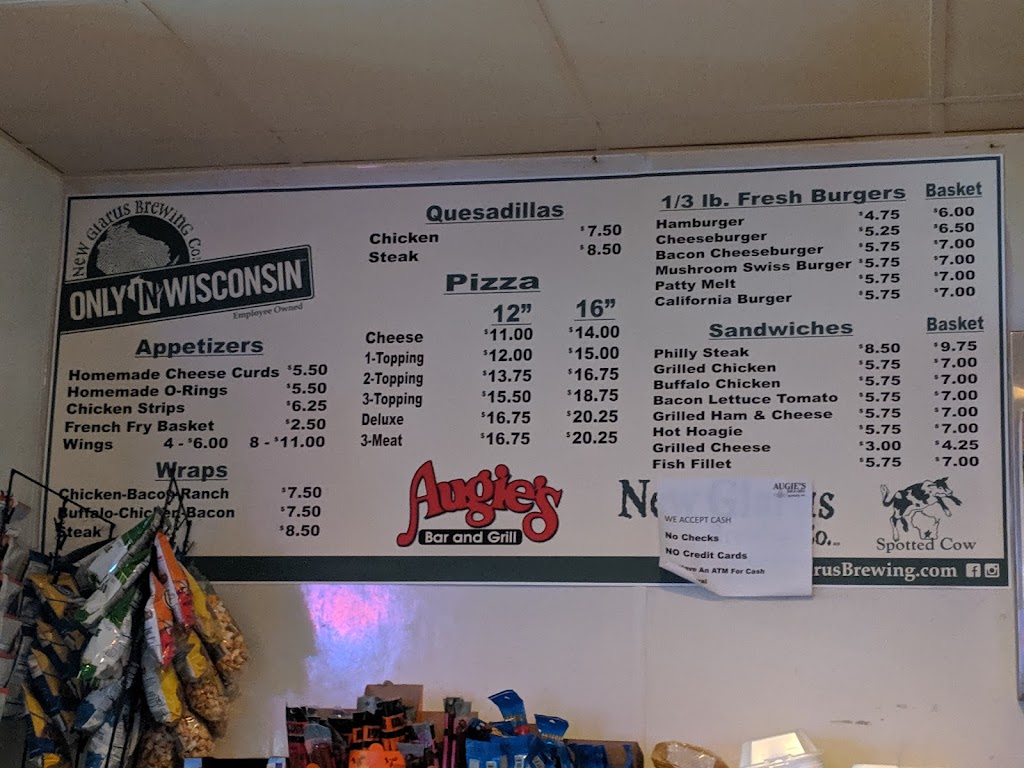 Augies Bar & Grill | restaurant | 1614 Commercial St, Bangor, WI 54614, USA | 6084861162 OR +1 608-486-1162