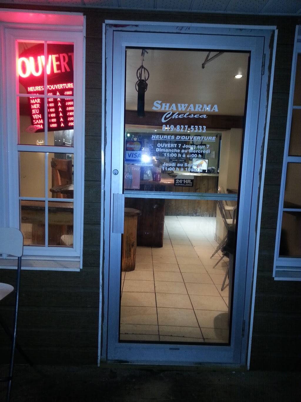 Shawarma Chelsea | restaurant | 7 Chemin Old Chelsea, Chelsea, QC J9B 1K1, Canada | 8198275333 OR +1 819-827-5333