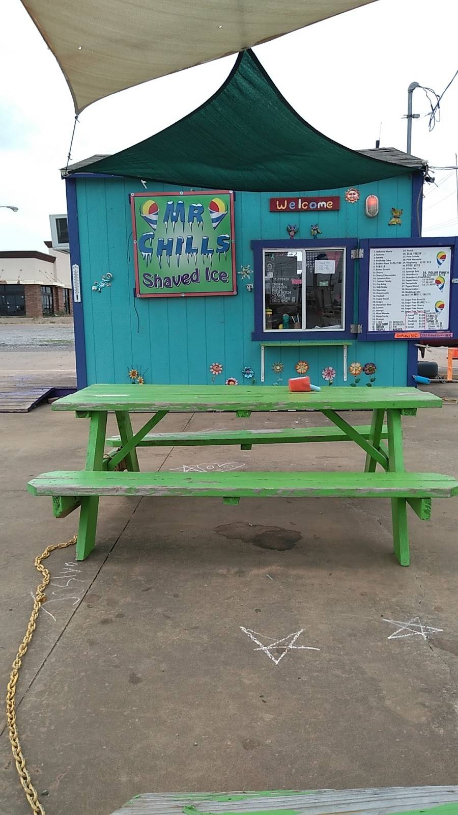 Mr. Chills Snow Cones | restaurant | 1040-, 1098 SE 44th St, Oklahoma City, OK 73129, USA | 4057632270 OR +1 405-763-2270
