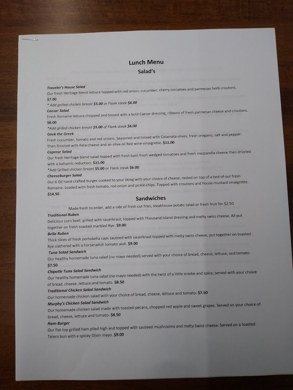 Travelers Cafe | restaurant | 167 Main St, Saegertown, PA 16433, USA | 8147632111 OR +1 814-763-2111