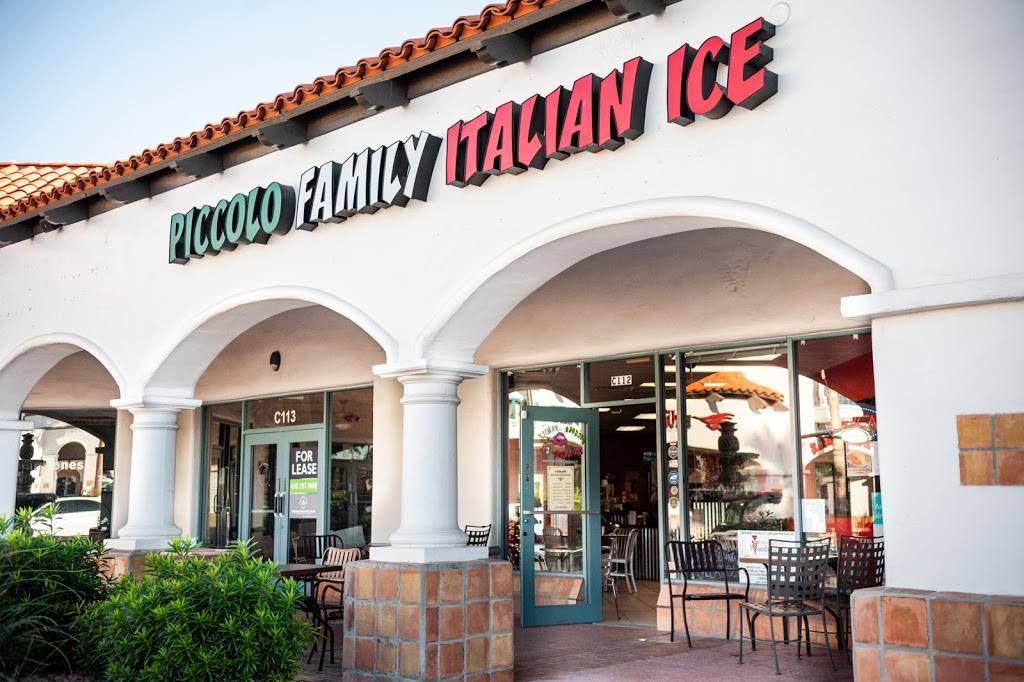Piccolo Family Italian Ice | restaurant | 10135 E Vía Linda C112, Scottsdale, AZ 85258, USA | 4806595721 OR +1 480-659-5721