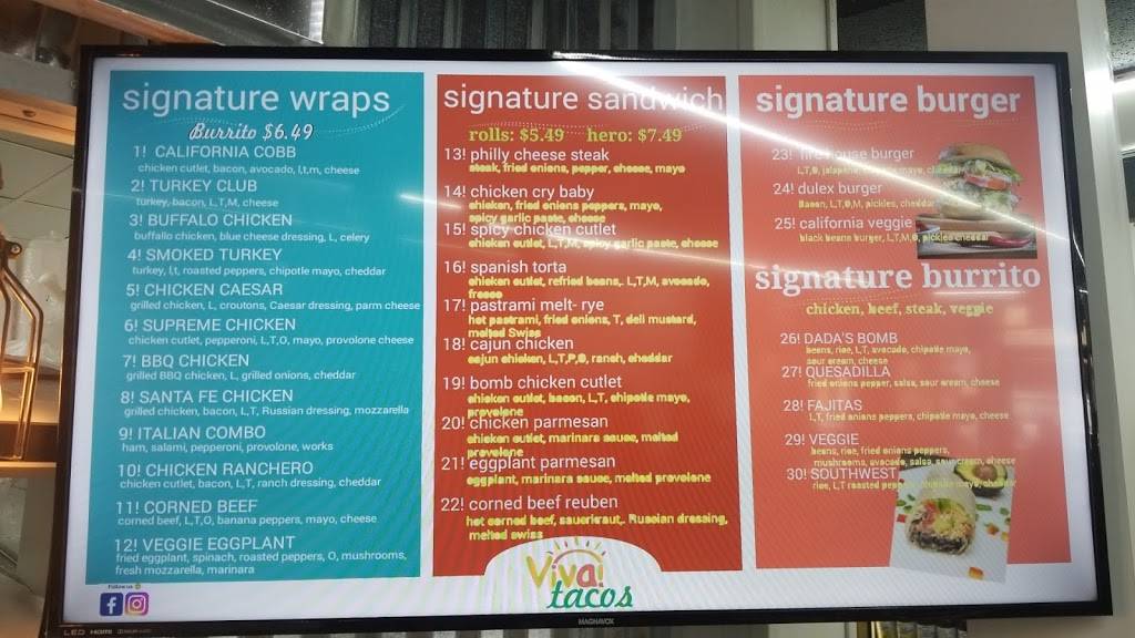 Viva Tacos | restaurant | 44 3rd St, Derby, CT 06418, USA | 2036848151 OR +1 203-684-8151