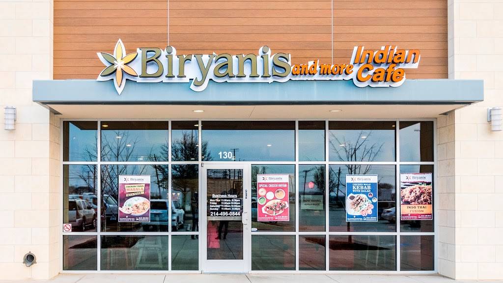 Biryanis and More | restaurant | 8701 Cypress Waters Blvd #130, Irving, TX 75063, USA | 2144960844 OR +1 214-496-0844