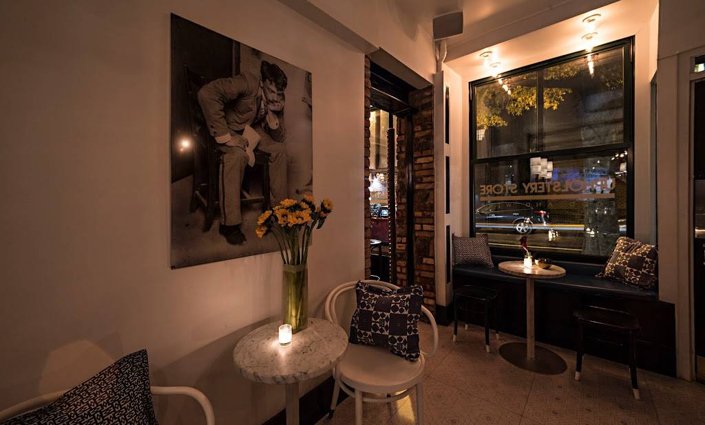Upholstery Store: Food and Wine | restaurant | 713 Washington St, New York, NY 10014, USA | 6464603114 OR +1 646-460-3114