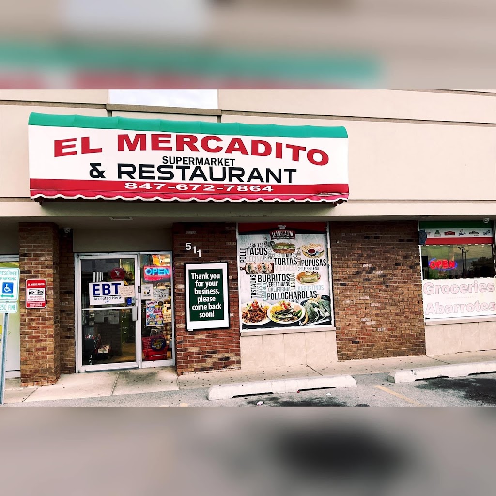 El Mercadito Waukegan | restaurant | 511 Green Bay Rd, Waukegan, IL 60085, USA | 2243814708 OR +1 224-381-4708