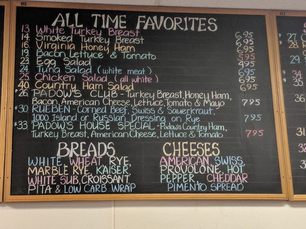 Padows Hams and Deli | meal takeaway | 1009 E Main St, Richmond, VA 23219, USA | 8049381595 OR +1 804-938-1595