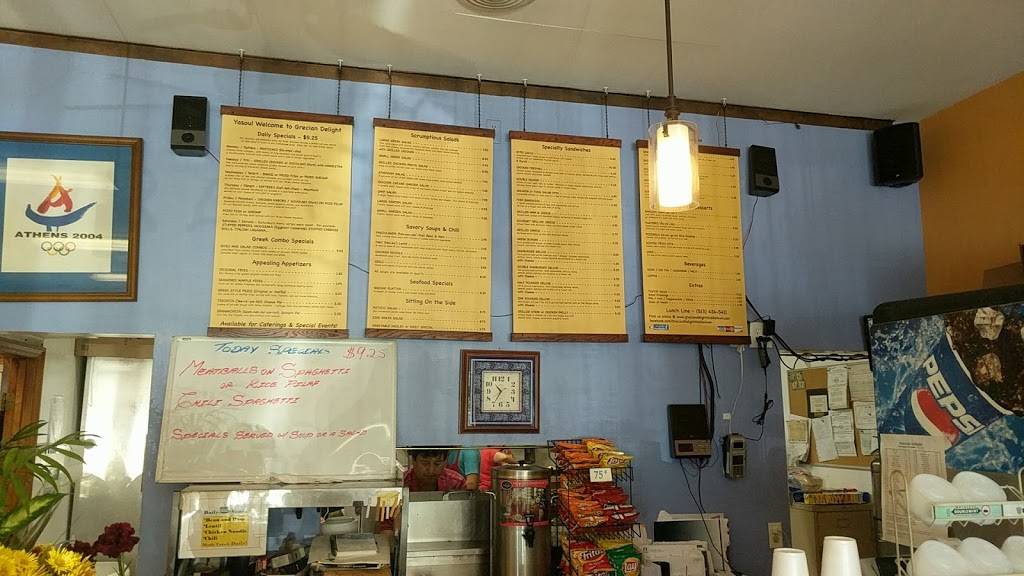 Grecian Delight | restaurant | 1300 Cincinnati Dayton Rd, Middletown, OH 45044, USA | 5134245411 OR +1 513-424-5411