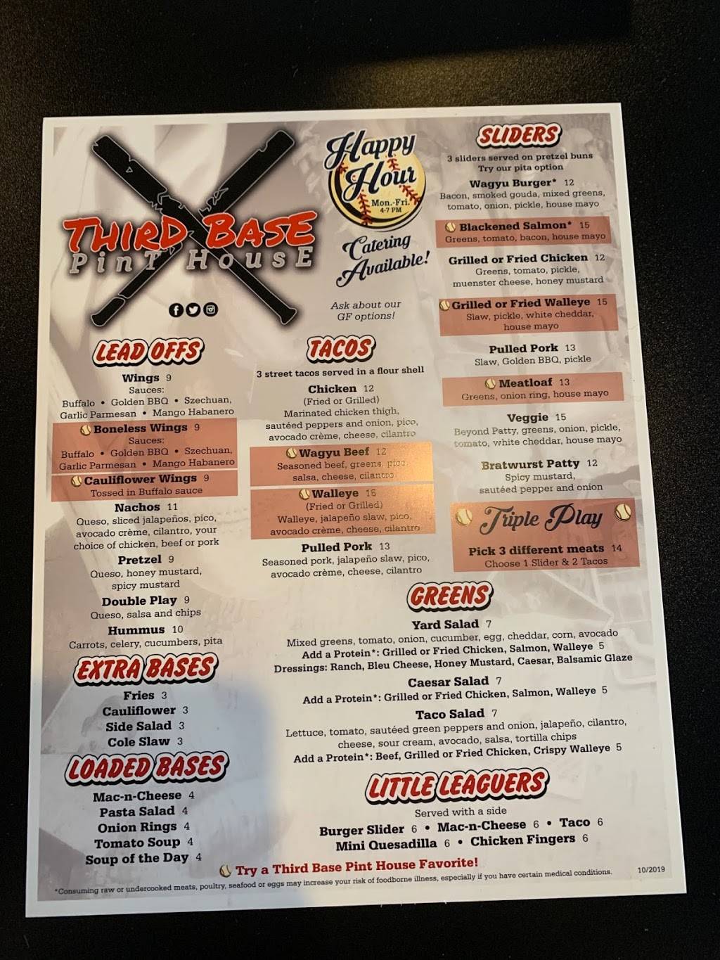 Third Base Pint House | restaurant | 9215 Dublin Rd, Powell, OH 43065, USA | 6145537564 OR +1 614-553-7564