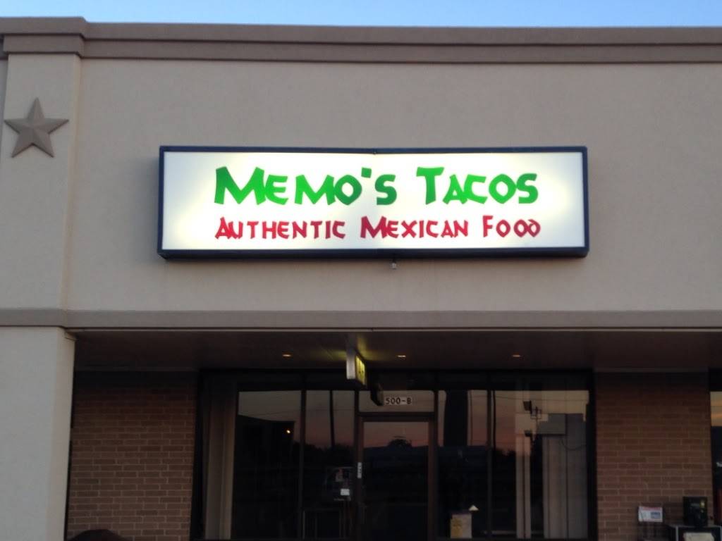 Memos Tacos | restaurant | 500 US-377, Roanoke, TX 76262, USA | 8175673401 OR +1 817-567-3401