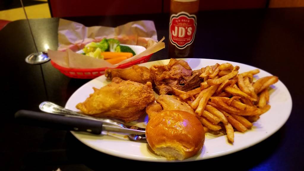 JDs Q & Brew | restaurant | 286 W Rand Rd, Arlington Heights, IL 60004, USA | 8476700100 OR +1 847-670-0100