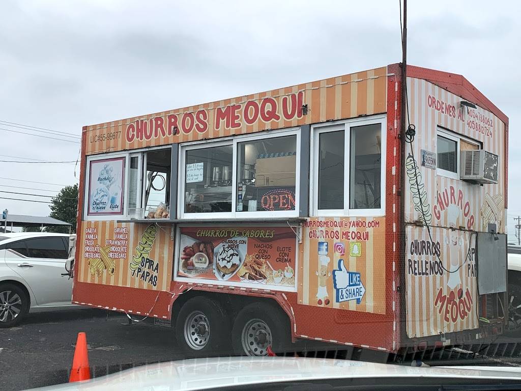 Churros Meoqui | restaurant | 5728 S May Ave, Oklahoma City, OK 73119, USA | 4058812724 OR +1 405-881-2724