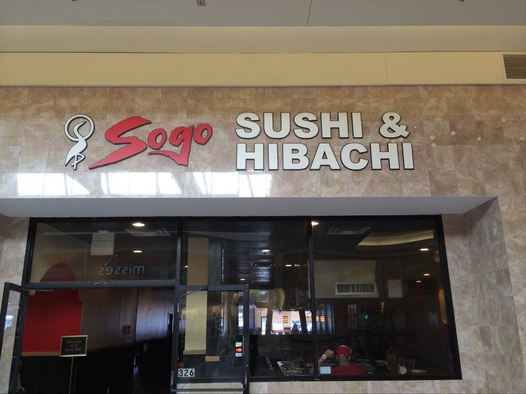 Sogo Sushi & Hibachi | restaurant | 326 Greece Ridge Center Dr, Rochester, NY 14626, USA | 5852277088 OR +1 585-227-7088