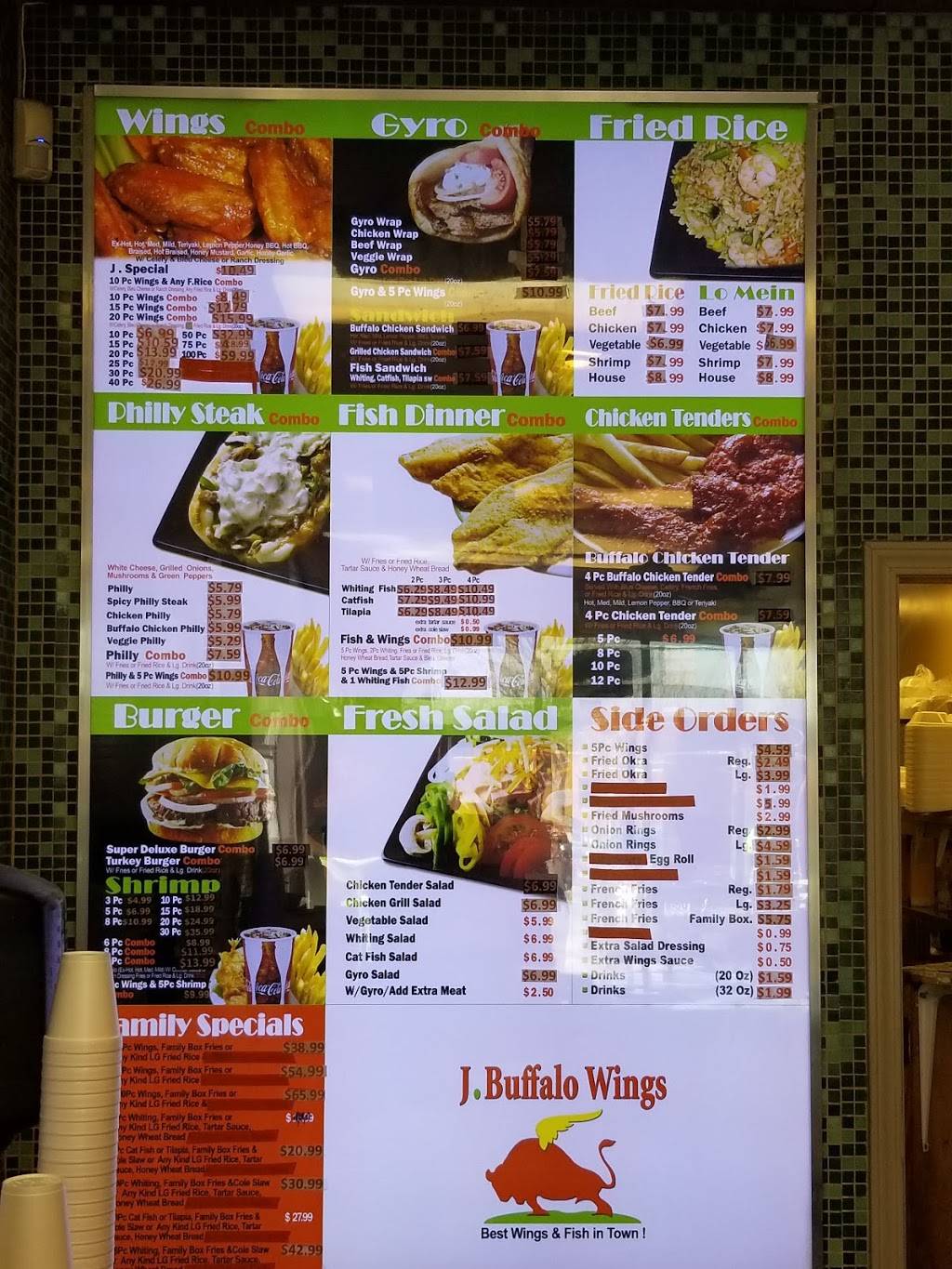 J Buffalo Wings | meal takeaway | 4306 Lawrenceville Hwy #100, Tucker, GA 30084, USA | 6785070177 OR +1 678-507-0177