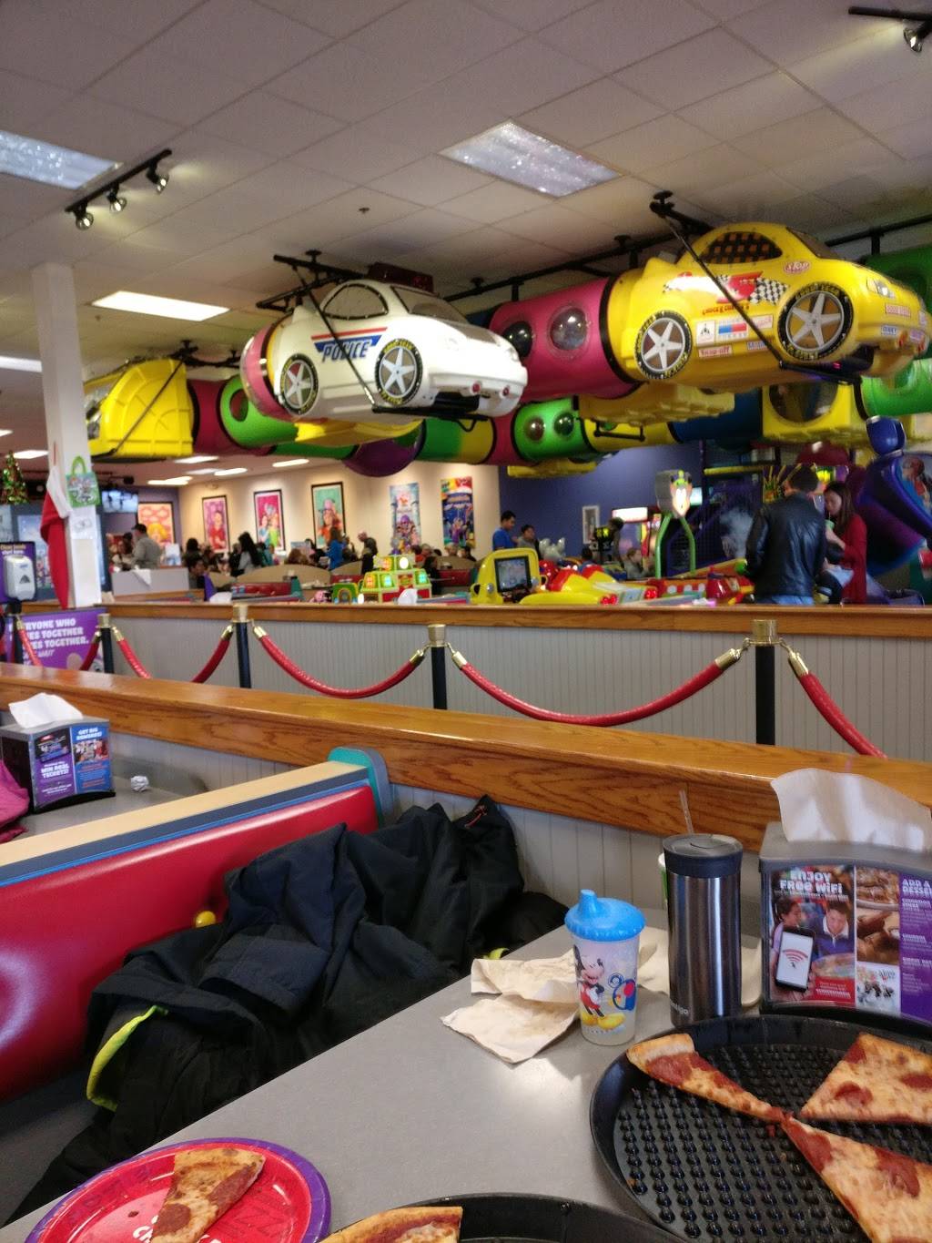 Chuck E. Cheeses | restaurant | 1500 Almonesson Rd, Deptford Township, NJ 08096, USA | 8562282975 OR +1 856-228-2975