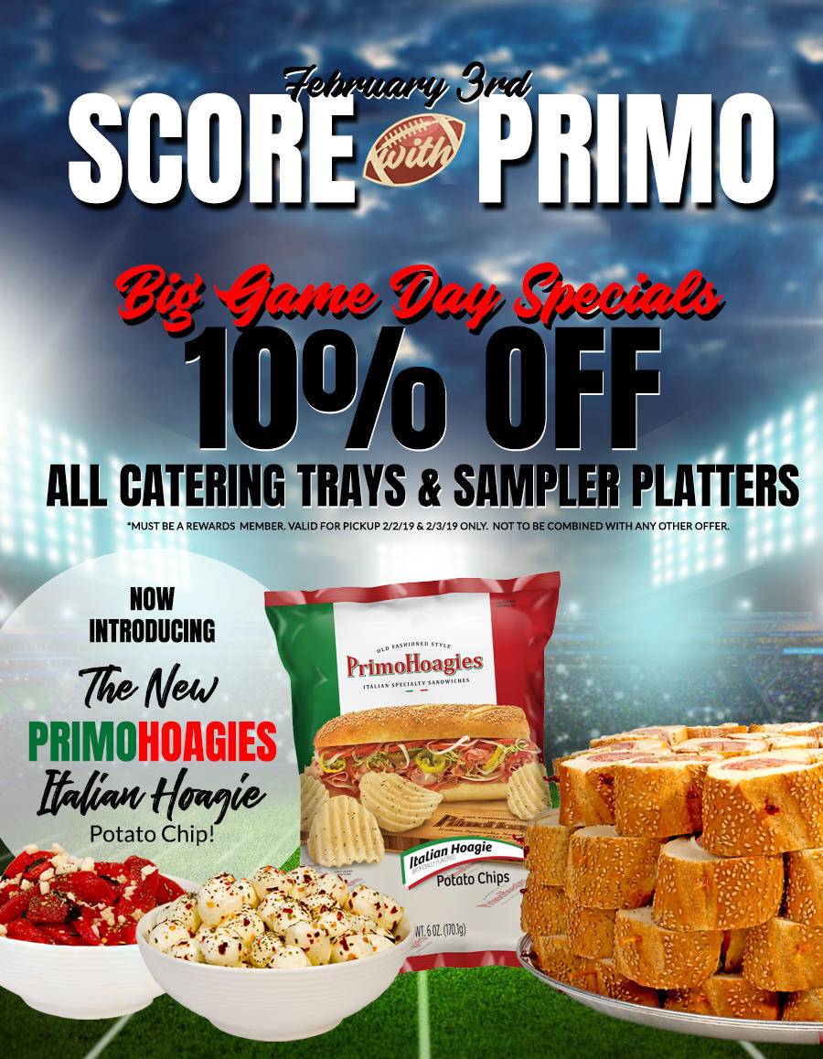 Primo Hoagies | meal takeaway | 926 Haddonfield Rd, Cherry Hill, NJ 08002, USA | 8566621010 OR +1 856-662-1010