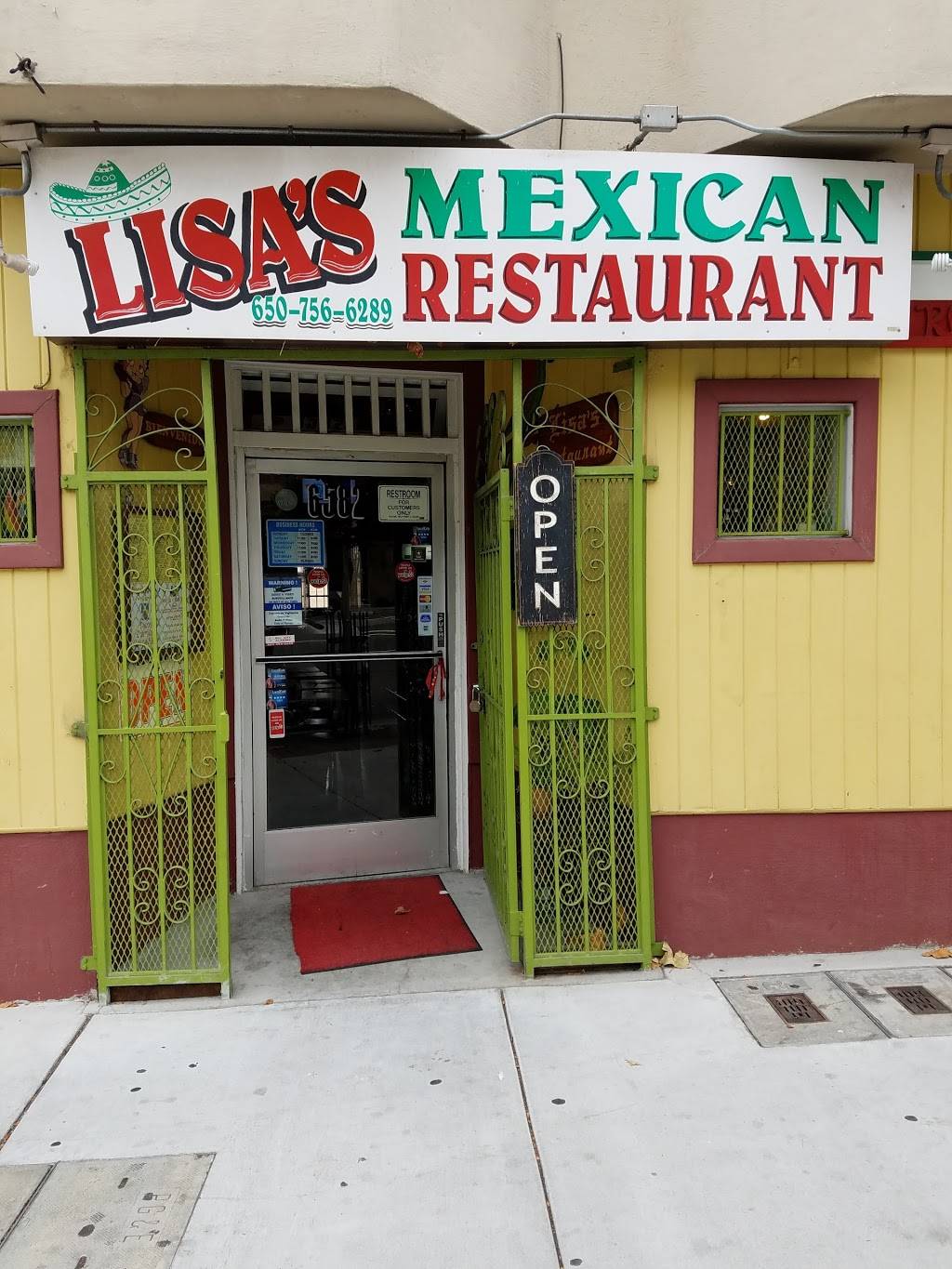 Lisas | restaurant | 6582 Mission St, Daly City, CA 94014, USA | 6507566289 OR +1 650-756-6289