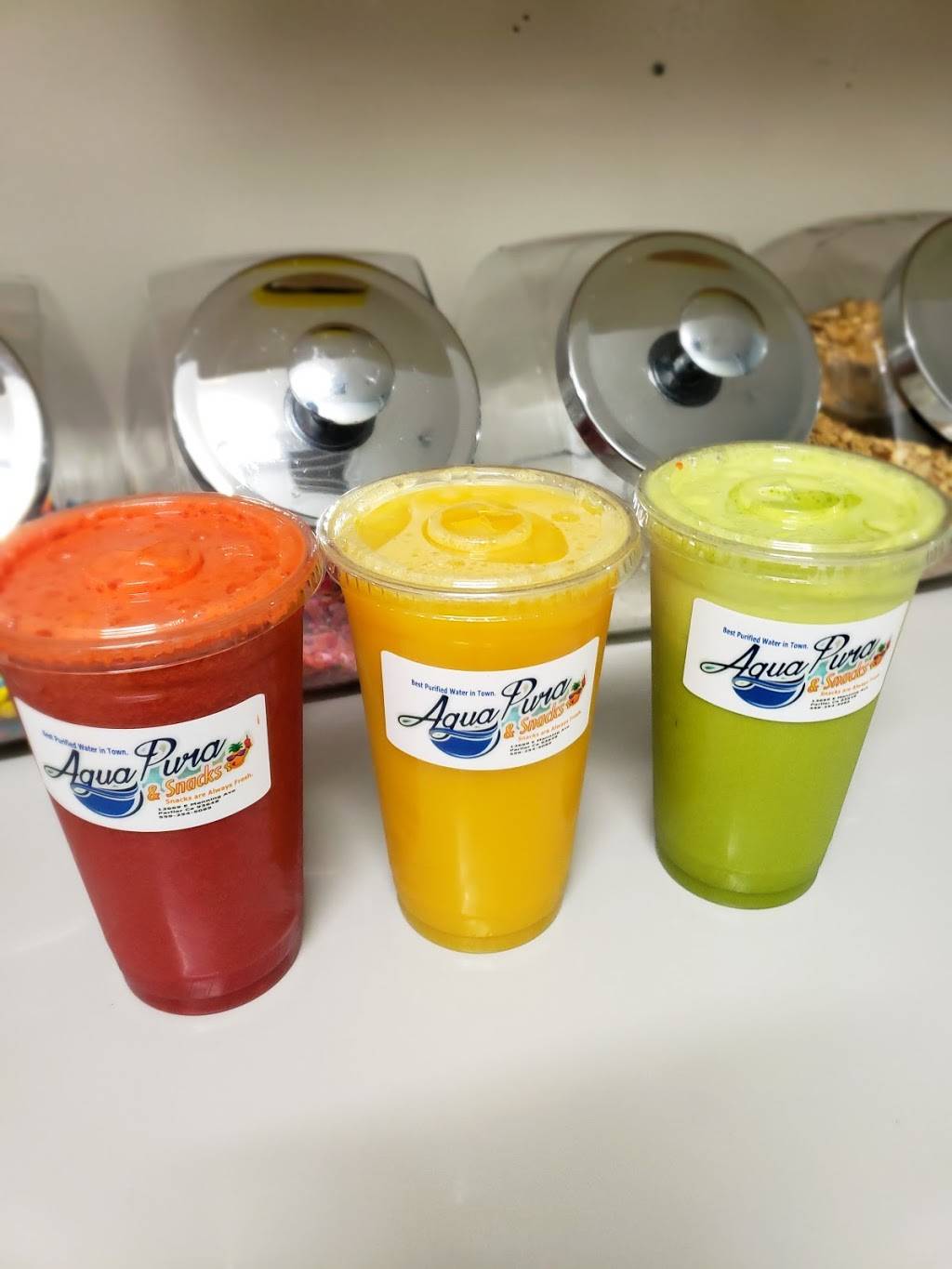 Agua Pura & Snacks | restaurant | 13669 Manning Ave #106, Parlier, CA 93648, USA | 5592545089 OR +1 559-254-5089