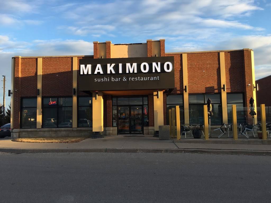 Makimono Sushi Bar & Restaurant | restaurant | 1300 Harmony Rd N, Oshawa, ON L1H 7K5, Canada | 9055792200 OR +1 905-579-2200