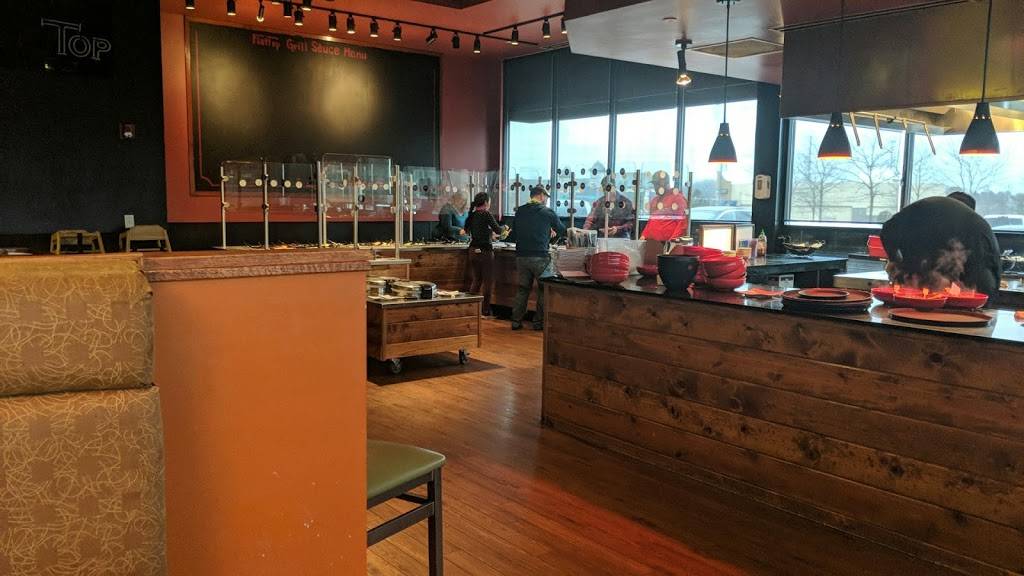 Flat Top Grill | restaurant | SHOPPES AT COLLEGE HILLS, 307 S, Veterans Pkwy #500, Normal, IL 61761, USA | 3094541300 OR +1 309-454-1300