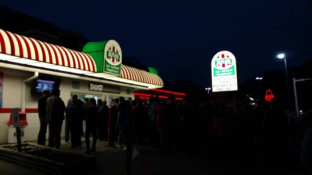 Ritas Italian Ice & Frozen Custard | restaurant | 1985 Lincoln Way Rainbow Village Shopping Center, White Oak, PA 15131, USA | 4126737482 OR +1 412-673-7482